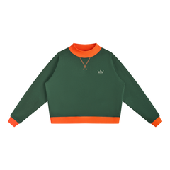 Original FictionHouse Unisex Mock Neck Crewneck Sweatshirt