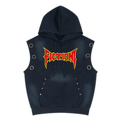 Hoodie,Sleeveless