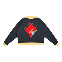 Original FictionHouse Unisex Mock Neck Crewneck Sweatshirt