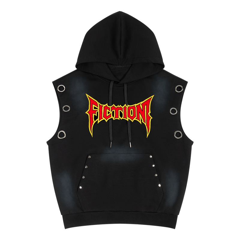 Hoodie,Sleeveless