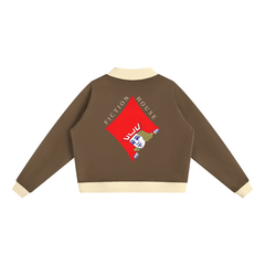 Original FictionHouse Unisex Mock Neck Crewneck Sweatshirt