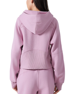 Original FictionHouse Cropped Half-Zip Hoodie