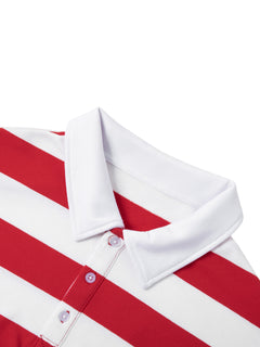 Sripe,Top,Color,Polo