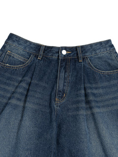 Original Fiction House Men’s Wide Leg Denim Shorts