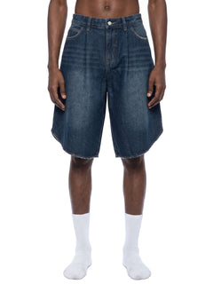 Original Fiction House Men’s Wide Leg Denim Shorts