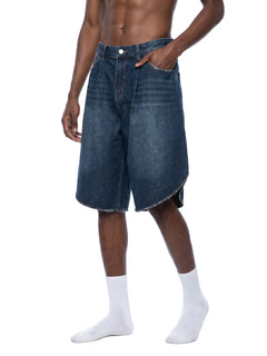 Original Fiction House Men’s Wide Leg Denim Shorts